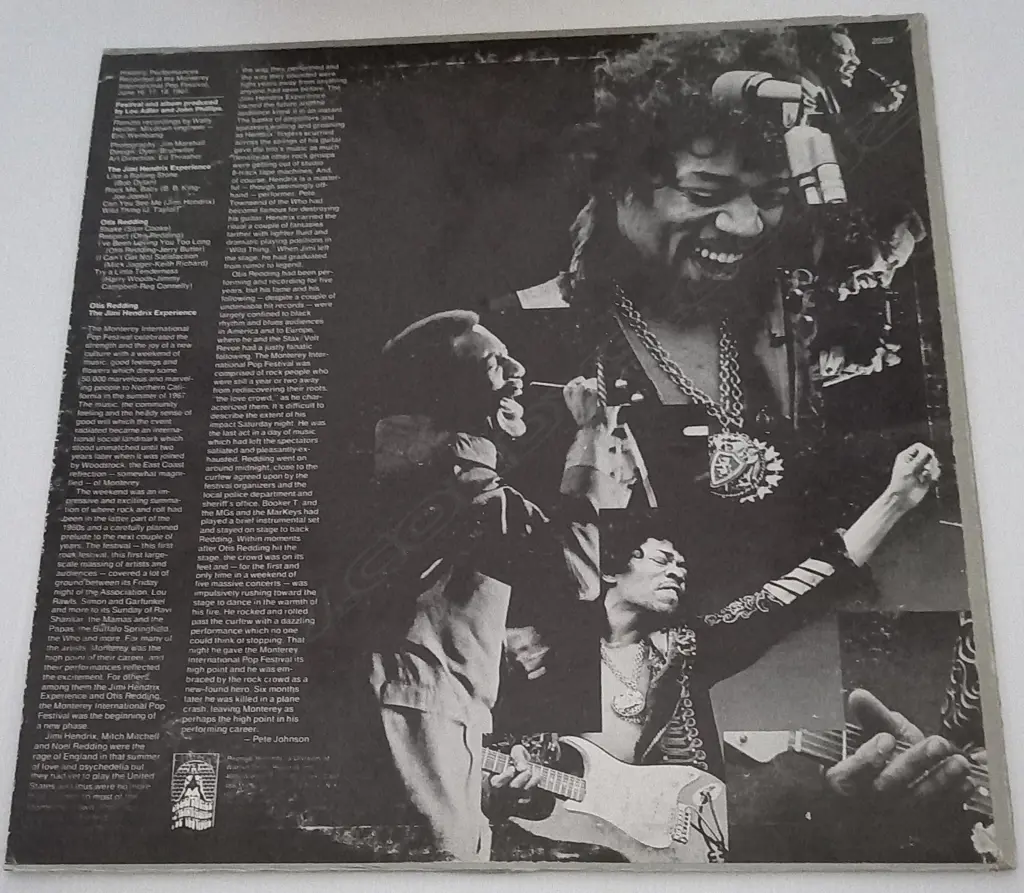 Otis Redding / The Jimi Hendrix Experience, Historic Performances Recorded At The Monterey International Pop Festival Image 1++